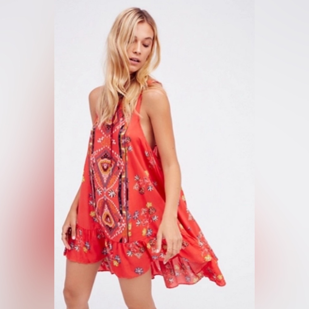 Free People Annka Boarder Slip Dress